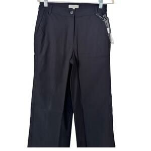 NWT Anatomie Brooklyn Black Wide Leg Pants Size Small